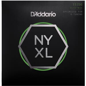 D'Addario Fretted NYXL1156 011-056 D-tuning