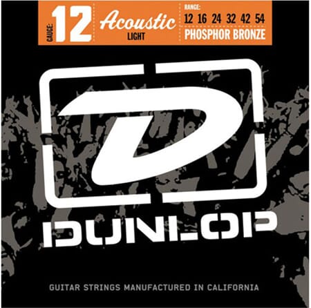 Dunlop Strenger Westerngitar Ph.Bronze DAP1254 Light