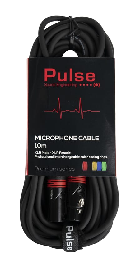 Pulse Mikrofonkabel 10m XLR/XLR